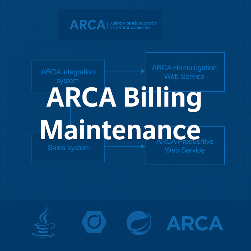 ARCA Billing Maintenance