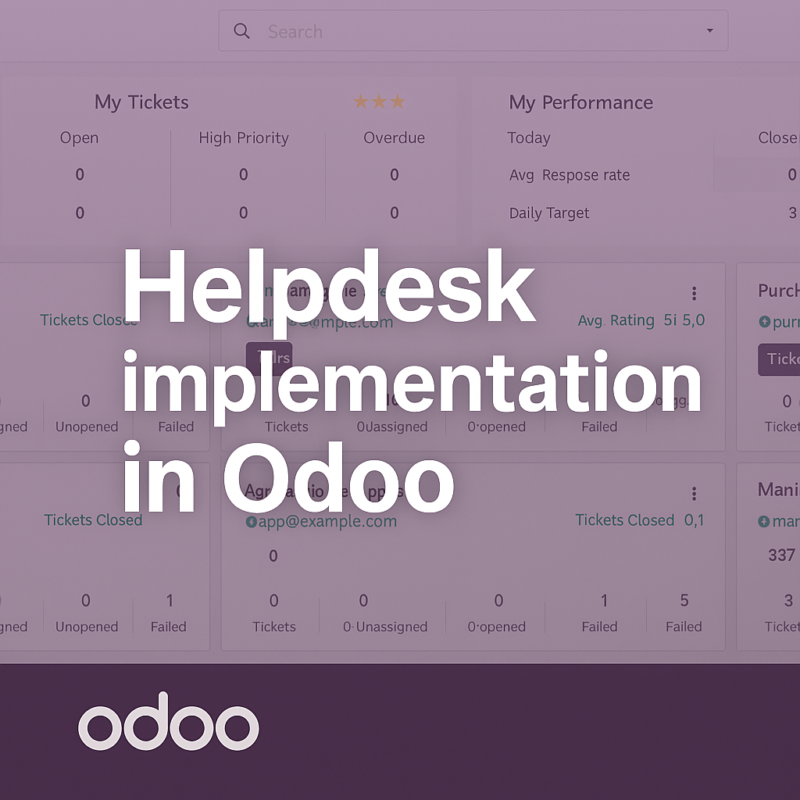Helpdesk Odoo Implementation