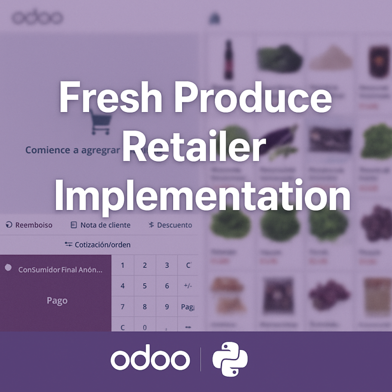 Fresh Produce Retailer Odoo Implementation