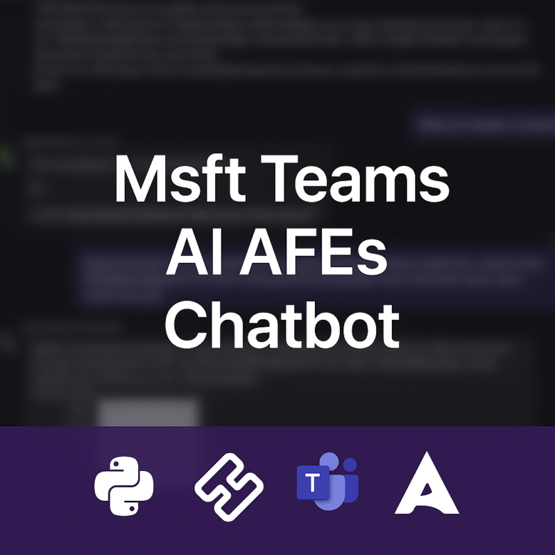 Microsoft Teams AI AFEs Assistant
